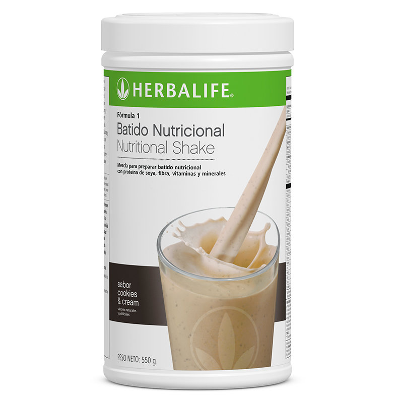 Fórmula 1 Batido Nutricional Cookies and Cream 550g